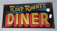 Road Runner plate. Measures: 6" H x 12" W.