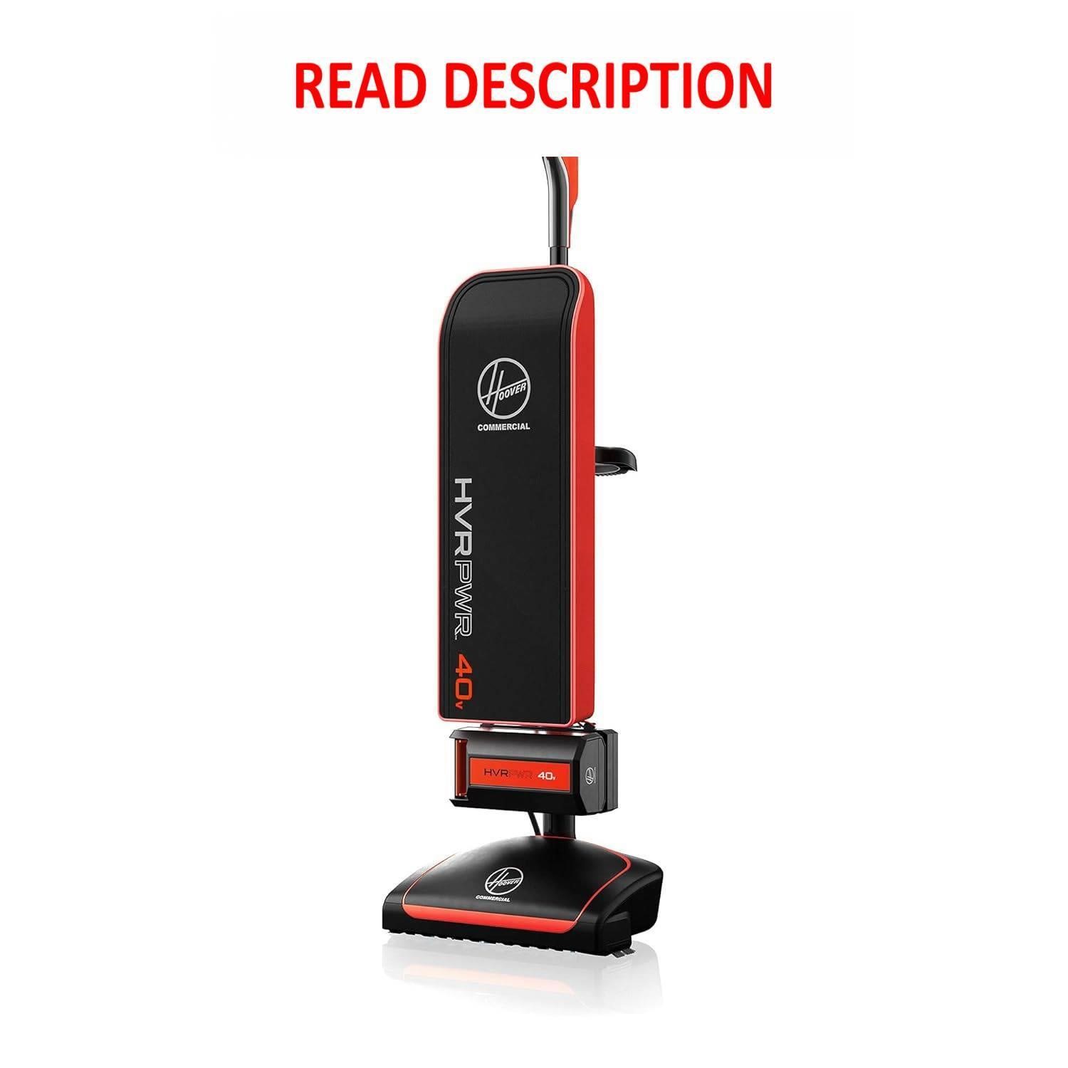 $480  Hoover Commercial HVRPWR 40V Cordless Uprigh