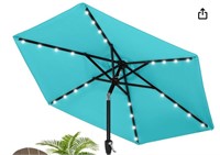 MASTERCANOPY Patio Umbrella with Solar LED L