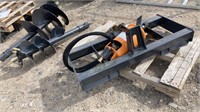 Skid Steer Auger Drive & Bits