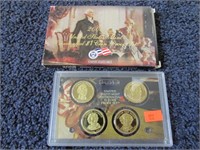 U.S. MINT 2008 PRESIDENTIAL $1 COIN PROOF SET