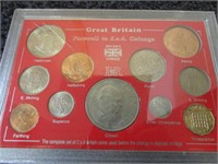 GREAT BRITIAN FAREWELL TO LSD COIN SET