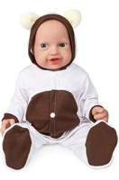 Vollence 14 inch Full Body Silicone Baby Dolls