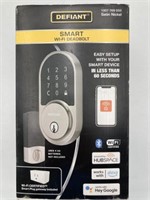 Defiant Smart Wi-Fi Deadbolt Satin Nickel