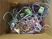 ASSORTED CELL PHONE CORDS