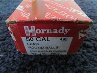 100-- 50 CAL LEAD ROUND BALLS