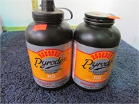 2-- OPENED / PARTIAL CANS P PYRODEX POWDER