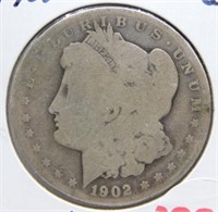 1902-S Morgan Silver Dollar.