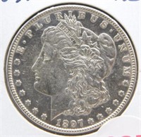 1897-S Morgan Silver Dollar. Proof Like.