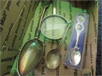 SILVERPLATE & COLLECTOR SPOONS