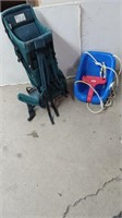 BACKPACK CHILD CARRIER & LITTLE TIKES TREE SWING