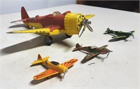 WWII Hubley Kiddie Toy Metal Airplane & More