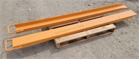 Skid Steer Pallet Fork Extensions