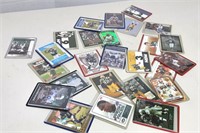 Assorted Well Preserved Football Cards Topps
