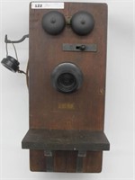 EARLY AUTOMATIC ELECTRIC CO. HAND CRANK WALL PHONE