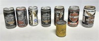 Harley Davidson Beer Cans Collectible