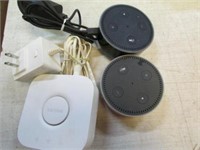 2-- AMAZON ECHO DOTS & PHLLIPS WiFi BOX