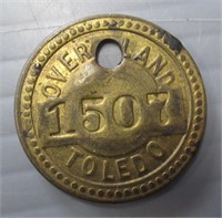 Overland #1507 Toledo. Vintage.