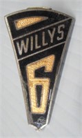 Willy's Car Emblem 6. Vintage.