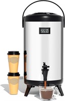 WantJoin Insulated Beverage Dispenser-75 Cup Hot&C