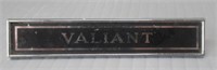 Valiant Car Emblem. Original Vintage.