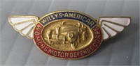 Willy's American Woman's Pin Defence Corps.