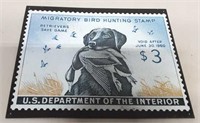 Migratory Bird Hunting Stamp Metal Wall Tin Sign