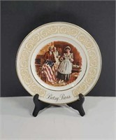 1973 Avon Betsy Ross Commemorative Plate