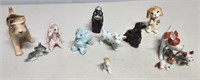 Mini Ceramic Dog Figurines
