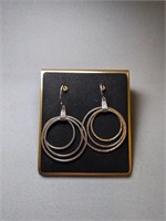 James Avery Earrings-Retired 3 Circles