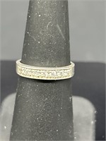 Sterling Silver w/ Lolite Ring, Size 5.5
,