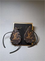 Louis Vuitton Leather Earrings