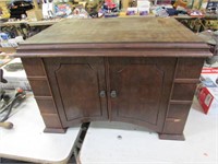 SEWING MACHINE CABINET -- NO MACHINE