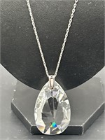 Crystal Stone 24in Necklace by Charles Revlon