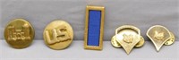 (5) Military Medals/Pins.