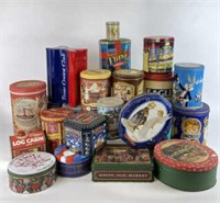 Selection of Vintage Tins
