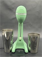 Vintage Green Hamilton Beach Milkshake Mixer