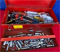 K - ASSORTED HAND TOOLS AND SOCKETS