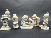 (5) Precious Moments Figurines, as pictured