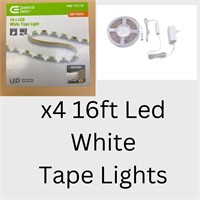 4 boxes of 16ft White LED tape light