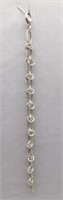 Sterling Silver bracelet. Weight 13.52 grams.