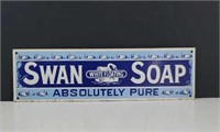 Vintage Swan Soap metal sign