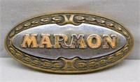 Marmon hat pin. Measures: 2.25" Long.
