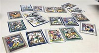 Football Collector Cards+Sleeves Green Bay Packers