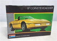 Monogram '87 Corvette Roadster Model Car Kit