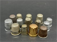 (14) Thimble Collection- Various Sizes