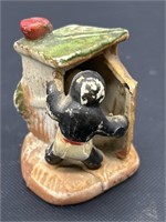 Vintage Black Americana, Miniature Outhouse