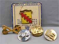 (5) Military Medals/Pins.