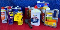 K - ASSORTMENT CLEANERS AND SPRAY LUBRICANTS