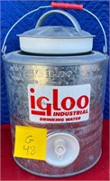 K - METAL IGLOO WATER CONTAINER